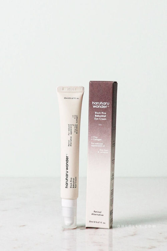 Haruharu Wonder- Black rice bakuchiol eye cream