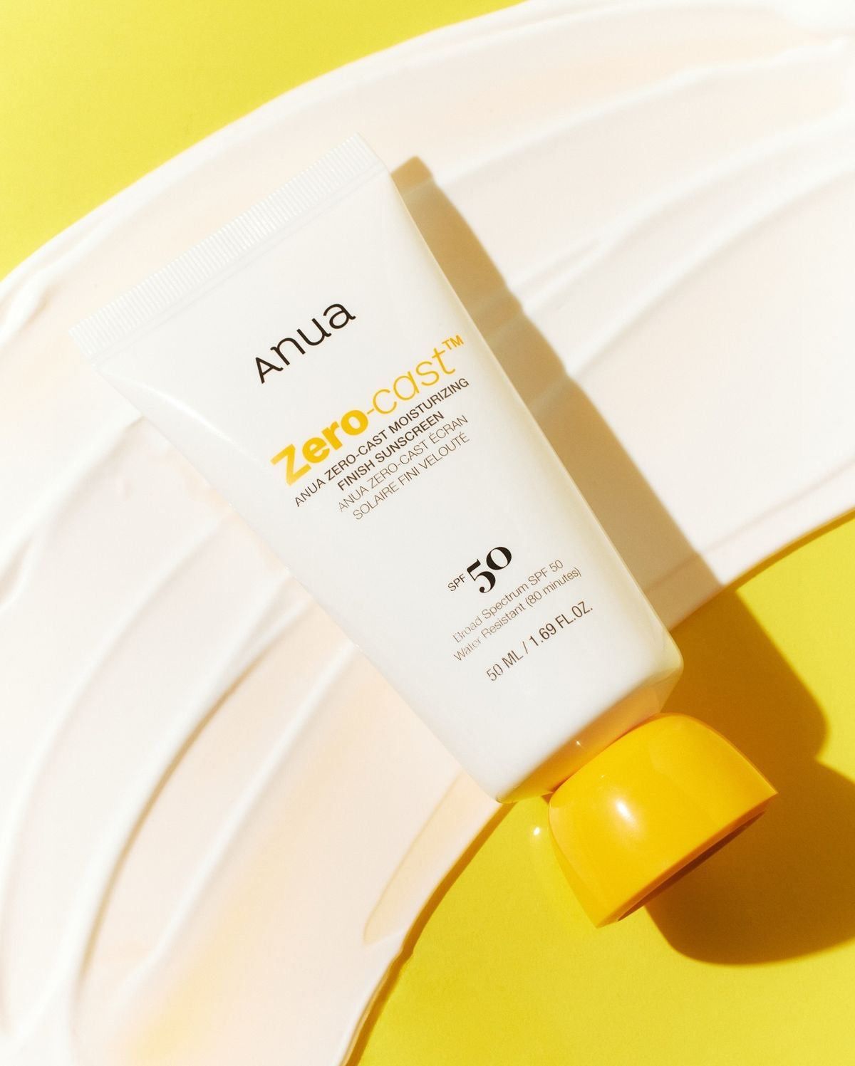 Anua - Zero-Cast Moisturizing Finish Sunscreen