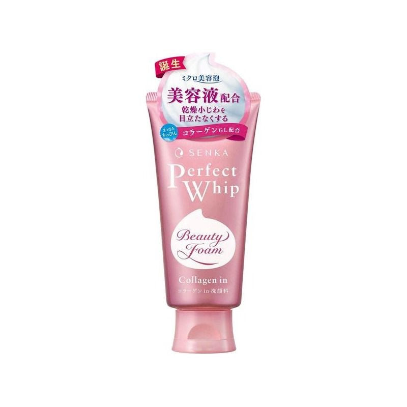 Shiseido 🇯🇵- Senka Perfect Whip Collagen In A Beauty Face Foam [120g]