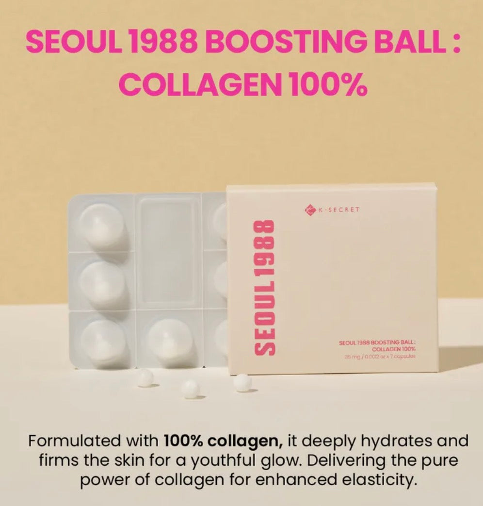 KSECRET - SEOUL 1988 Boosting Ball : Collagen 100%