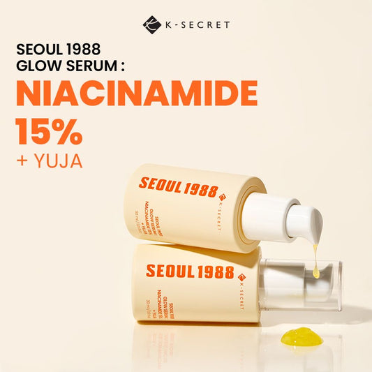 KSECRET - SEOUL 1988 Glow Serum : Niacinamide 15% + Yuja